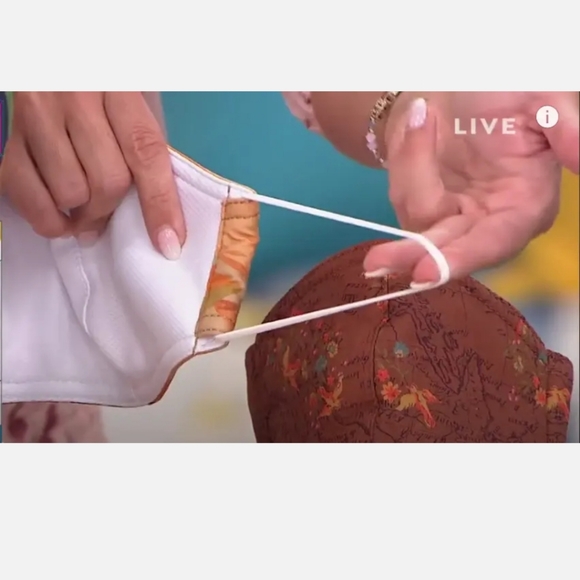 New 3pc Patricia Nash PACK OF 3 Cloth Face Coverings. - Picture 4 of 16